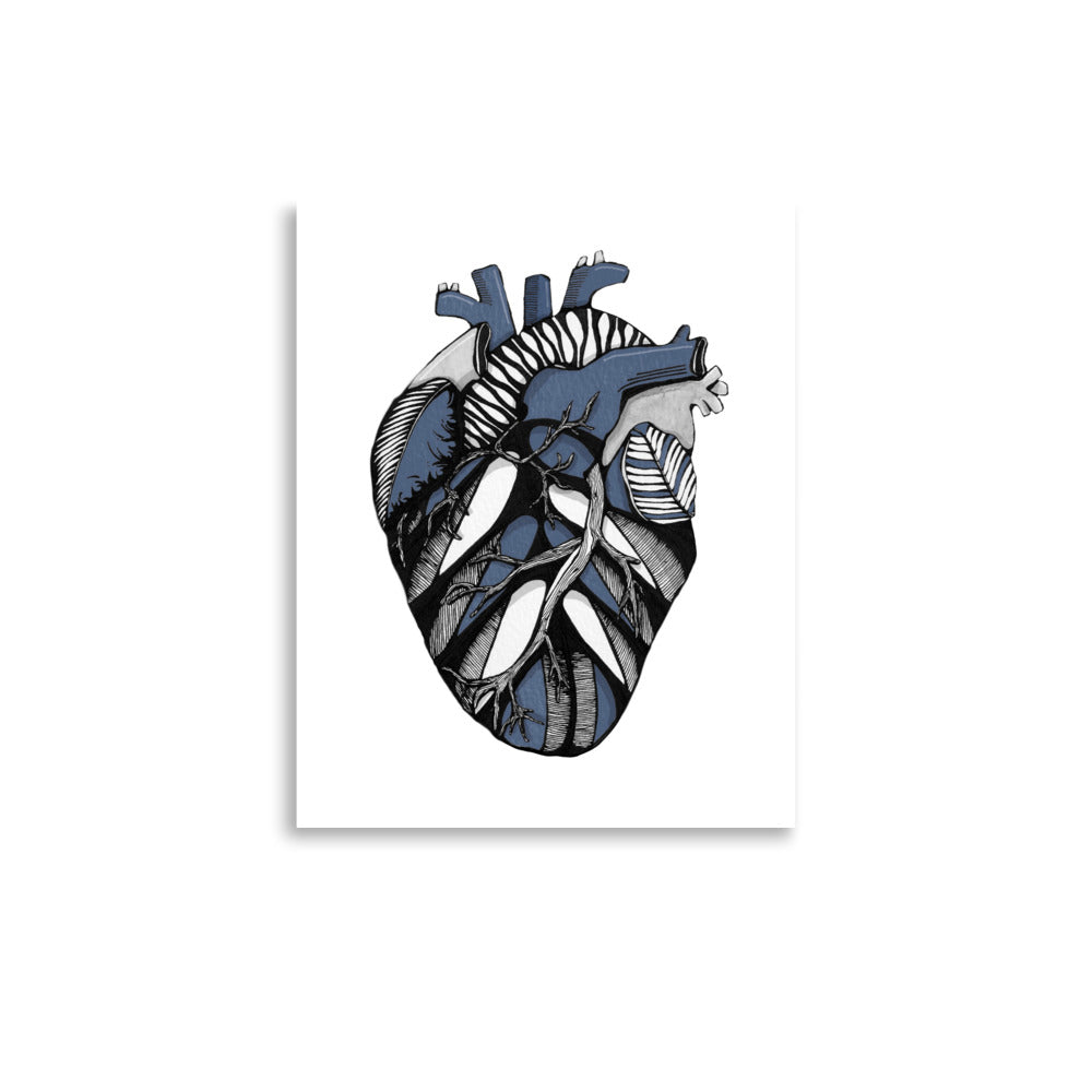 Rooted Nature Heart Print