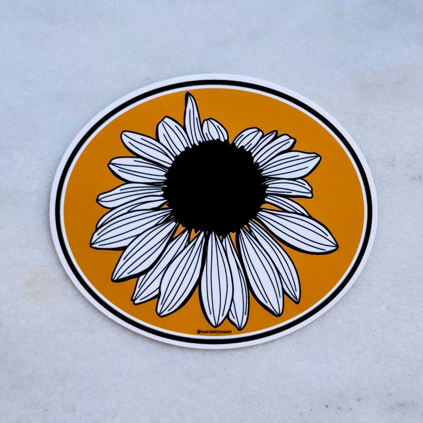 Coneflower Vinyl Sticker
