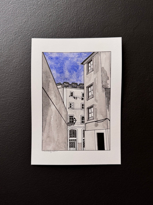 Blue Skies III Postcard Home