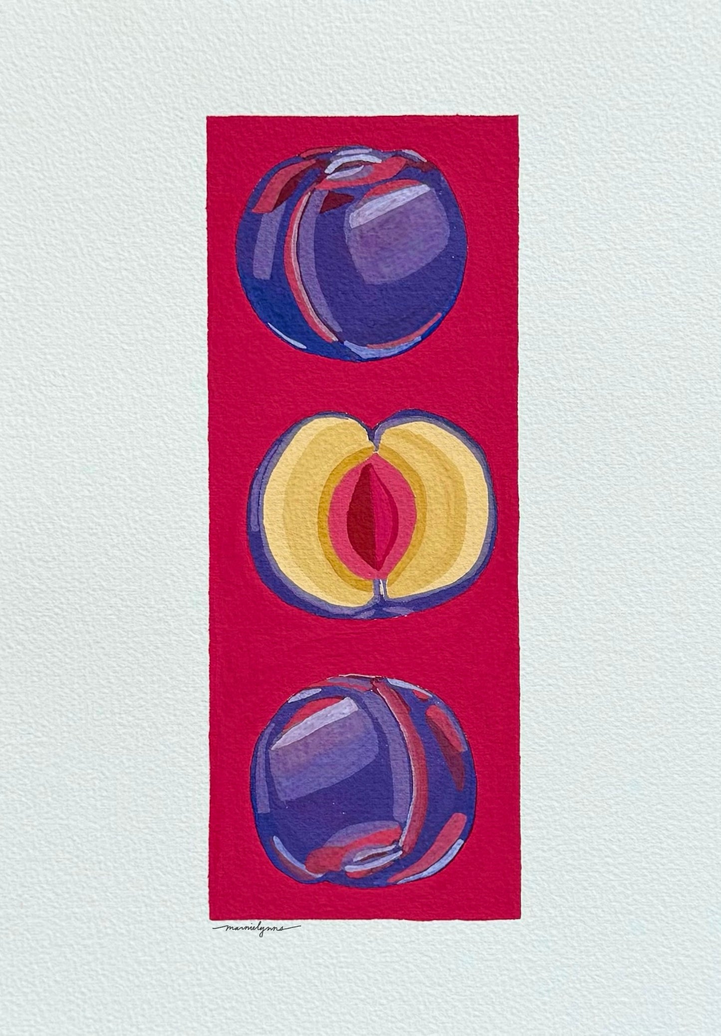 Trio of Plums