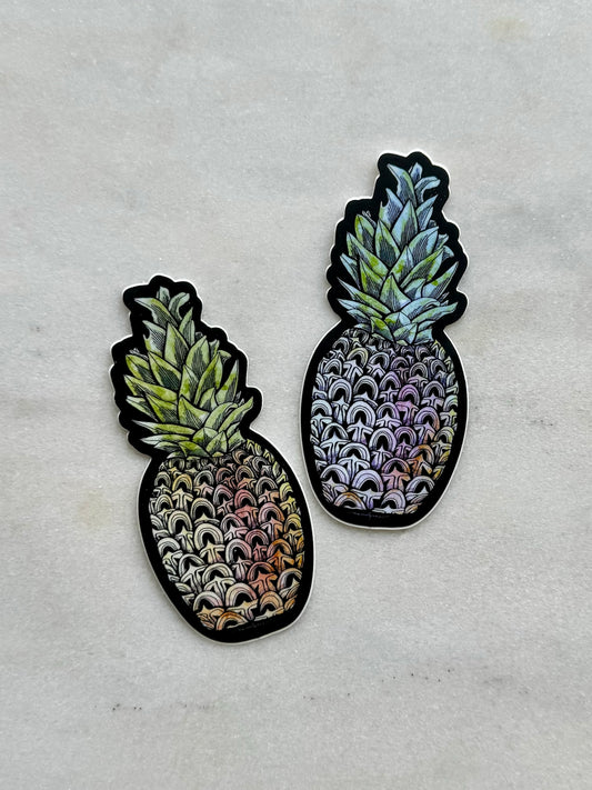 Sweet Pineapple Vinyl Stickers