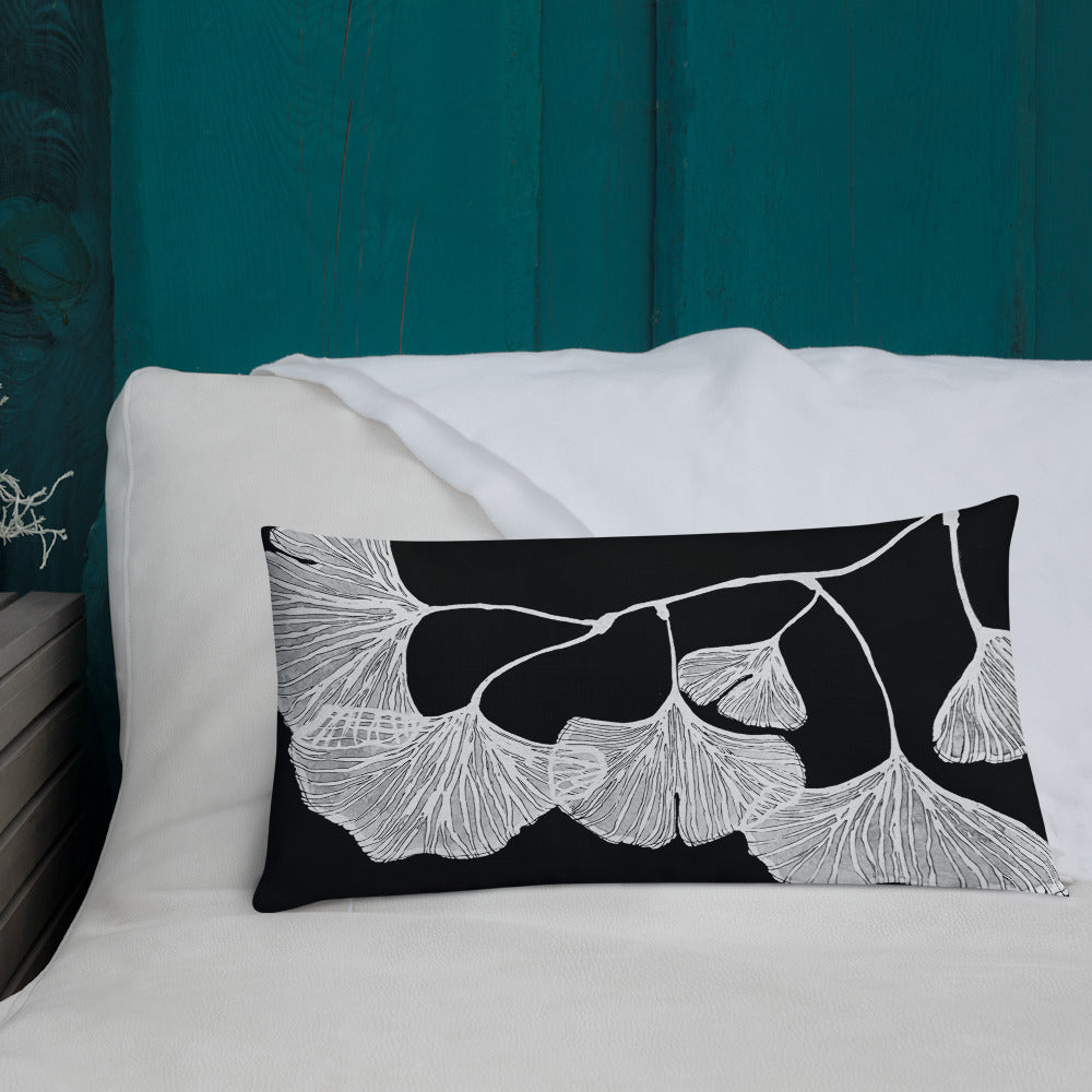 Gingko Leaves Premium Pillow