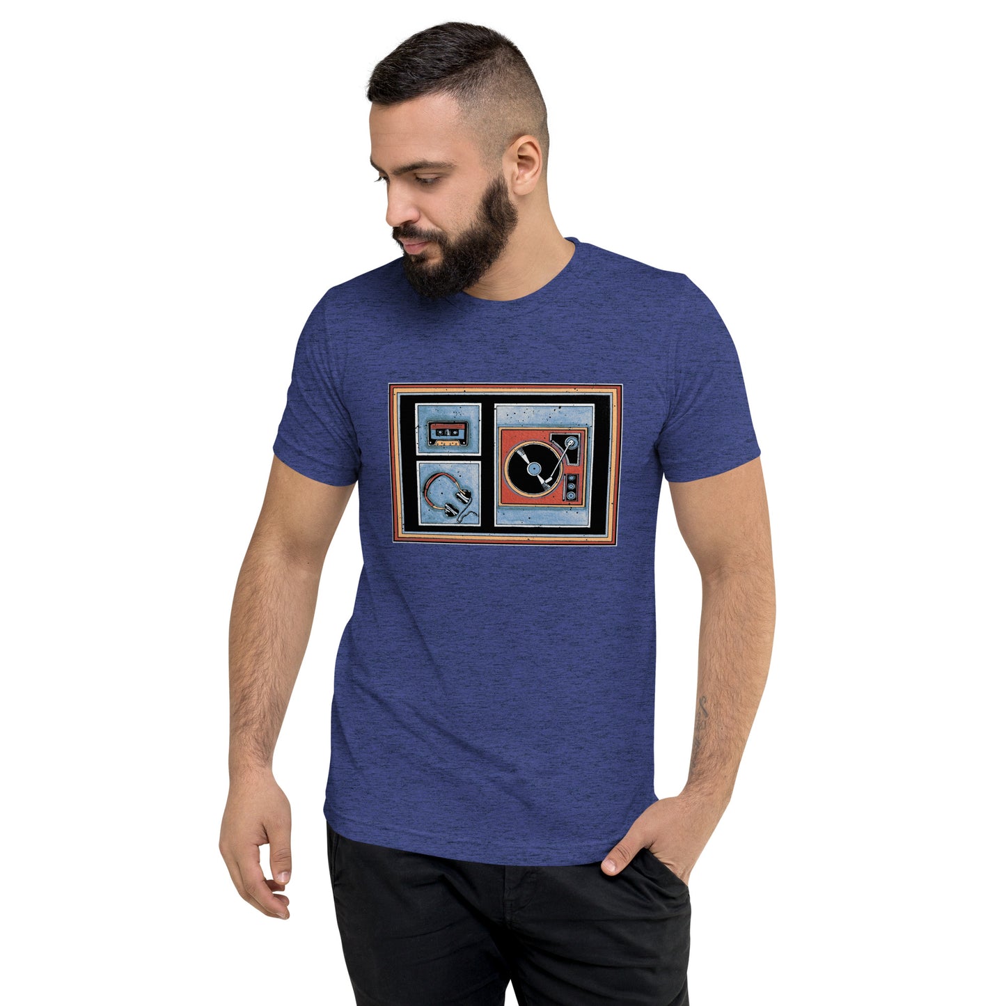 Retro Music Short Sleeve T-Shirt