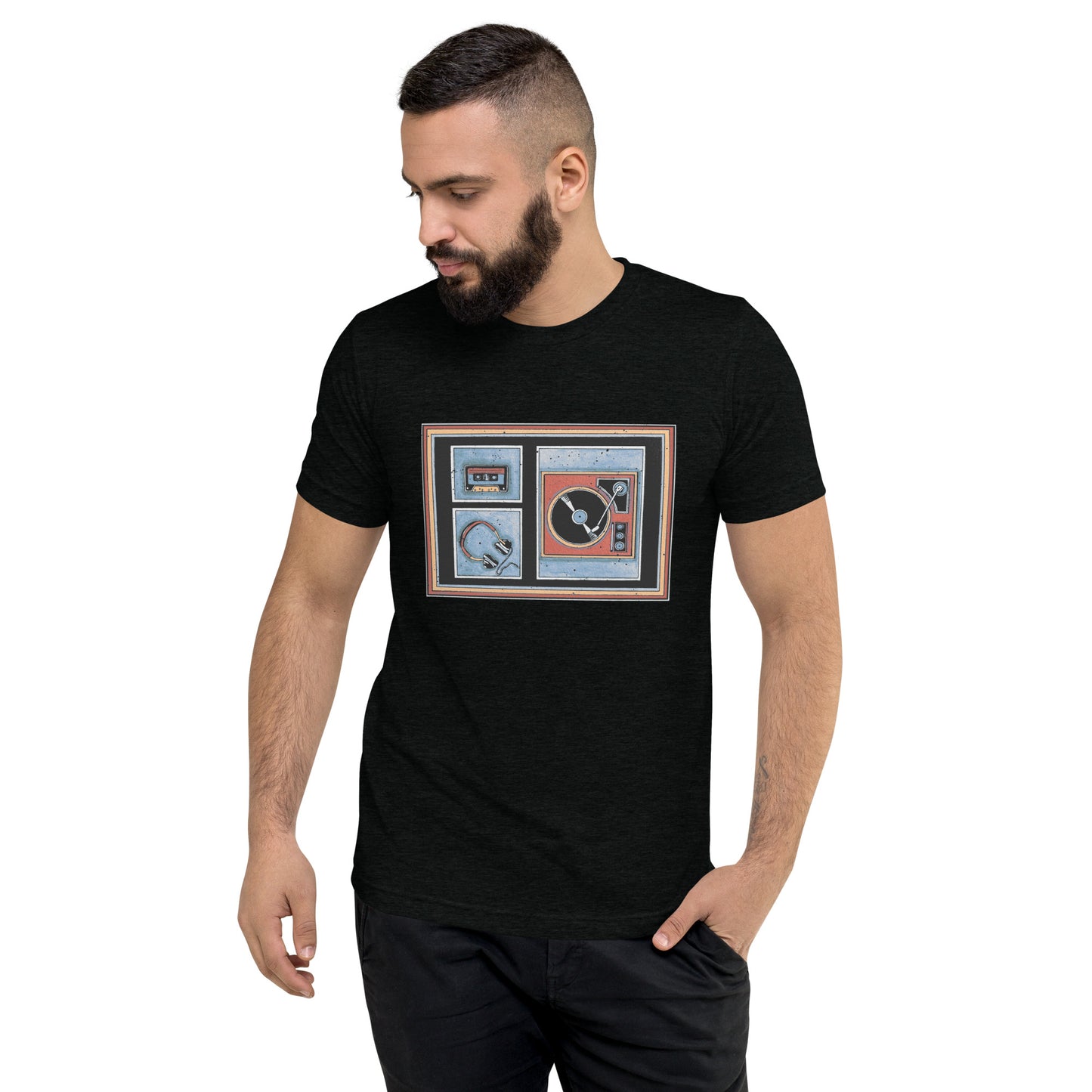 Retro Music Short Sleeve T-Shirt