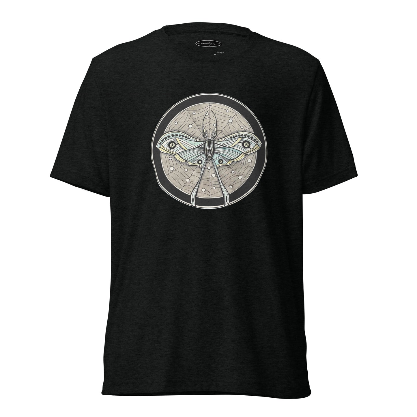 Blue Moth Short Sleeve T-Shirt