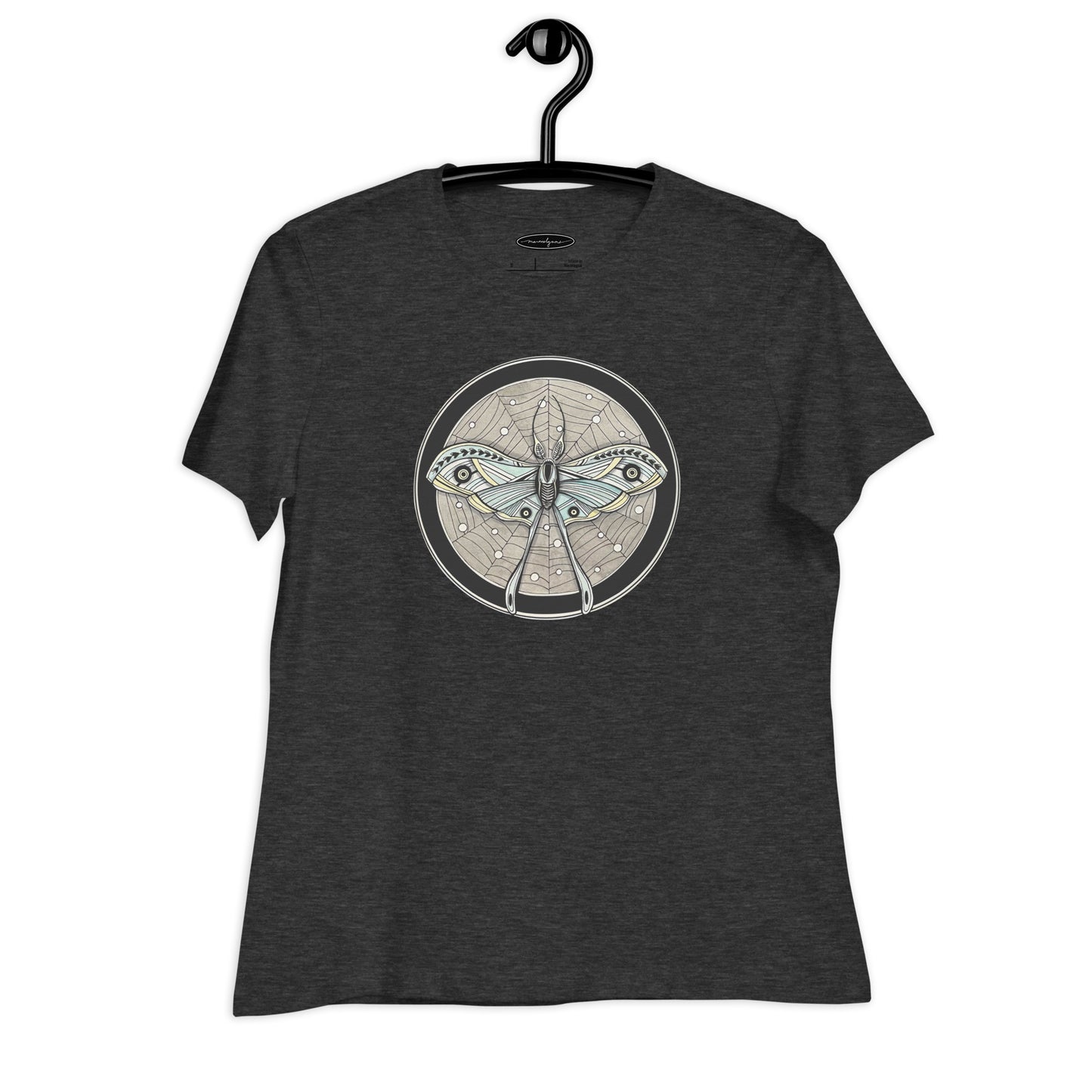 Women's Blue Moth Relaxed T-Shirt