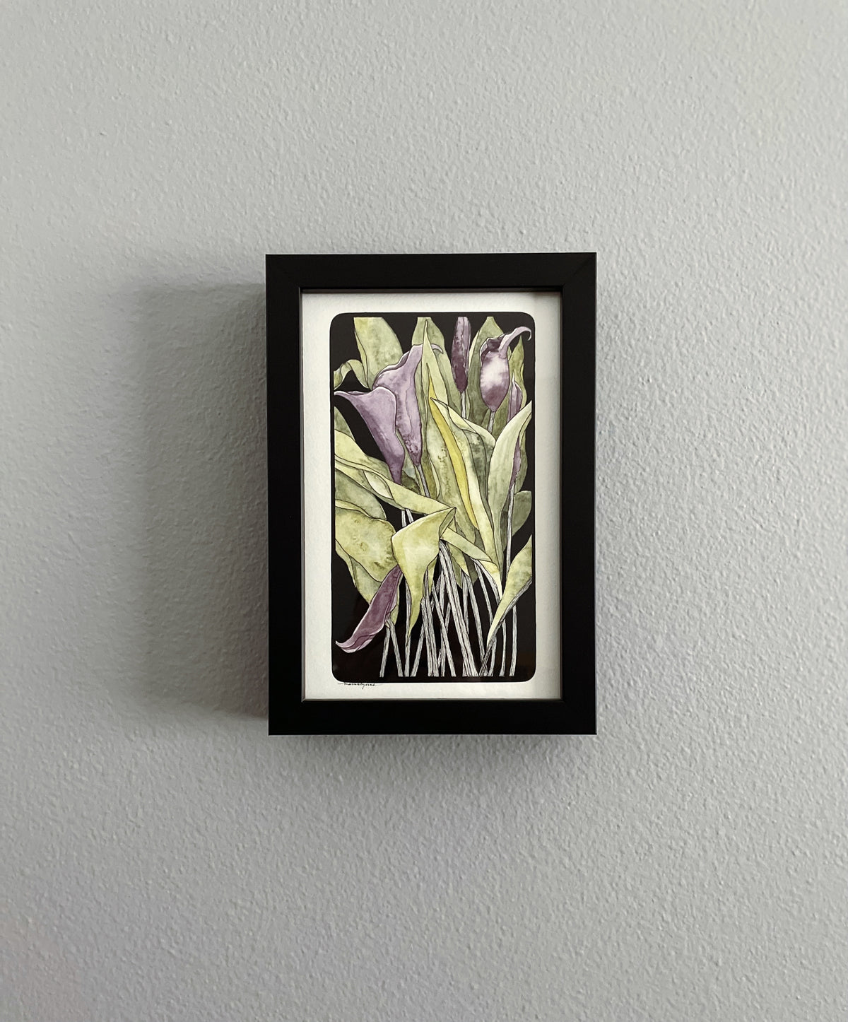 Passionate Purple Calla Lilies